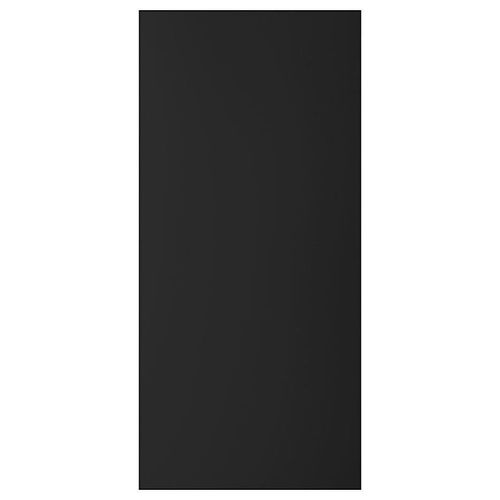 Porte De Colonne De Cuisine Stevia Noir Mat L. 60 Cm X H. 130 Cm Goodhome