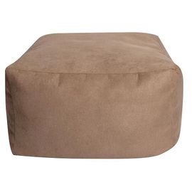Pouf Dixie L.50 X H. 30 X P.50 Cm Marron Lin