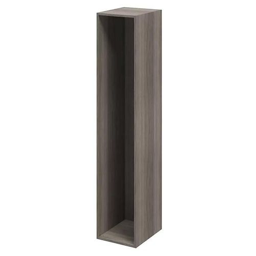 Caisson Effet Chêne Grisé Goodhome Atomia H. 187,5 X L. 37,5 X P. 45 Cm