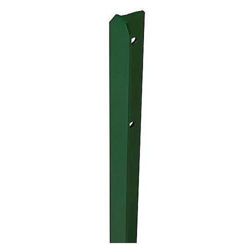 Poteau Grillage - Profilé En T - Coloris Vert - L.30 Mm X P.30 Mm X H.0,75 M