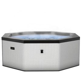 Spa Como 6 places Wave Spa octogonal gris semi-rigide