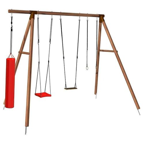 Portique En Bois Pour Ados Galdar Boxe 410 X 330cm