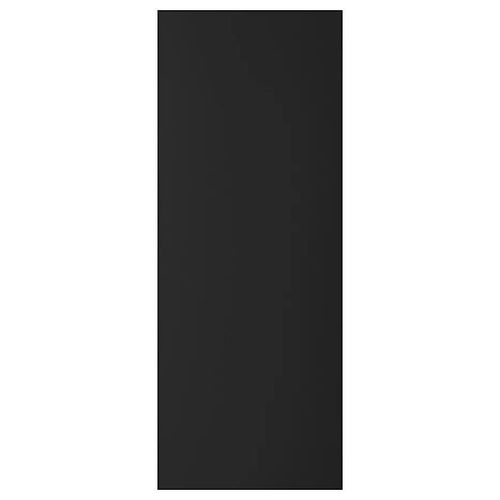 Porte De Colonne De Cuisine Stevia Noir Mat L. 50 Cm X H. 130 Cm Goodhome