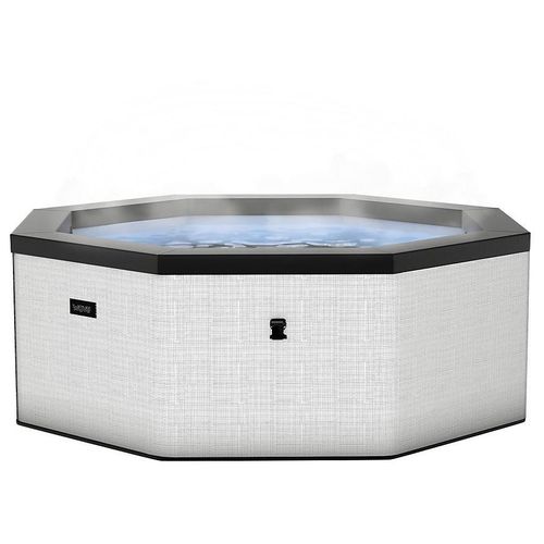 Spa Como 6 places Wave Spa octogonal blanc semi-rigide