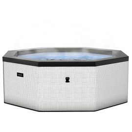 Spa Como 6 places Wave Spa octogonal blanc semi-rigide