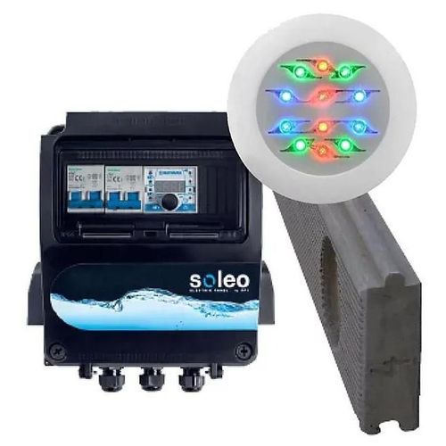 Kit projecteur 12 LED RGB pour piscine