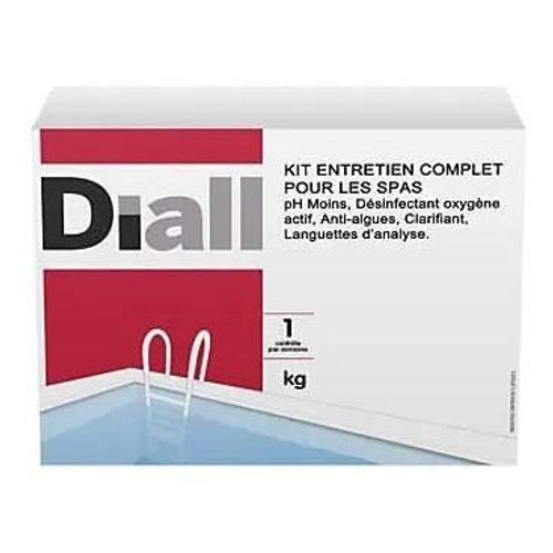 Kit d'entretien complet pour les spas Diall