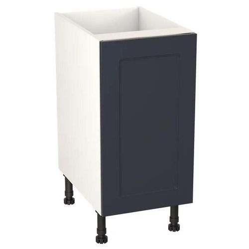 Meuble Bas De Cuisine Avec 1 Porte Goodhome Artemisia Bleu L. 40 X H. 72 Cm