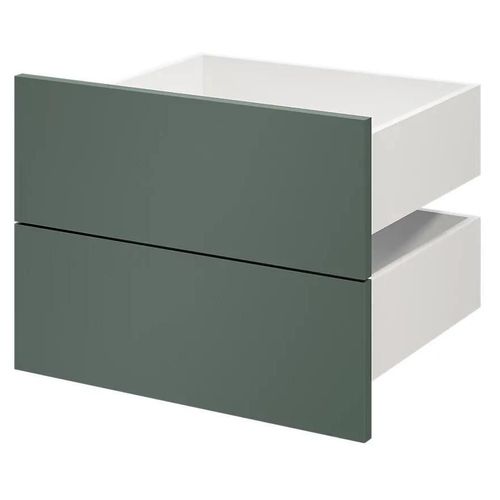 Lot De 2 Tiroirs Vert Forêt Atomia L. 50 X P. 45 Cm