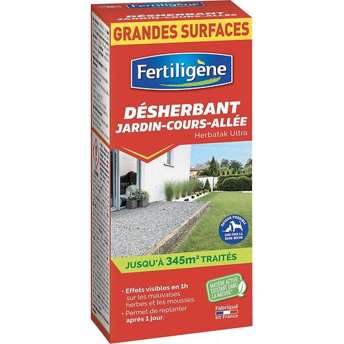 Désherbant Cours, Allées, Terrasses Concentré Fertiligène 800ml
