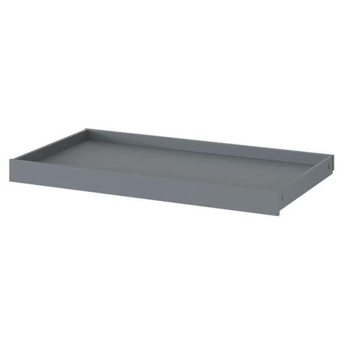 Tablette Coulissante Gris Anthracite Atomia L. 93,7 X H. 7,2 X P. 51,6 Cm