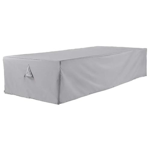 Housse De Protection Goodhome Pour Grande Table Rectangle Gris H.60cm