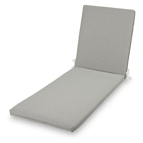 Coussin De Bain De Soleil Aqua Taupe Chiné 190 X 60 Cm