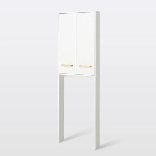 Armoire Wc Goodhome Ladoga Blanc L. 60 X H. 190 X P. 15 Cm