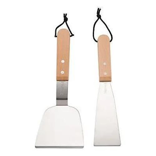 Set de 2 accessoires manches bois Blooma pour barbecue