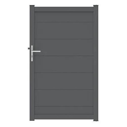 Portillon Frejus 100x168,3 Cm Gris 7037 Jardimat