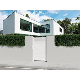 Portillon Aluminium Nazaré Blanc 100 X H.163,4 Cm