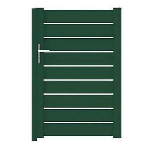 Portillon Rioz 100x152 Cm Vert Mousse 6005 Jardimat