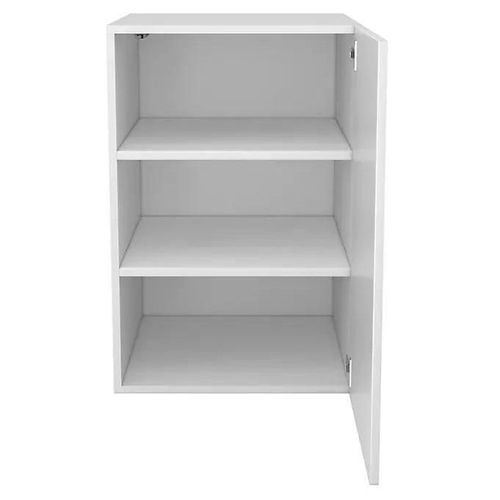Armoire Basse Blanche 1 Porte Goodhome Atomia H. 75 X L. 50 X P. 58 Cm