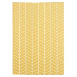 Tapis Goodhome Cocoon Jaune 120 X 170 Cm