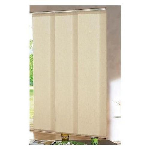 Kit rail et panneau japonais Madeco écru 115 x 250 cm