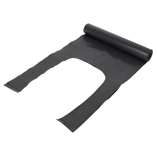 5 sacs à gravats ultra-résistants noir 50L