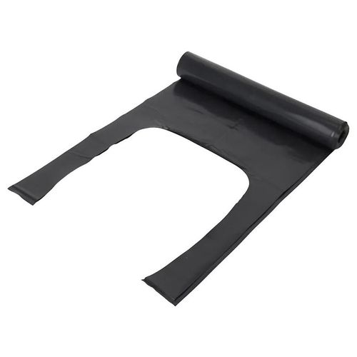 5 sacs à gravats ultra-résistants noir 70L