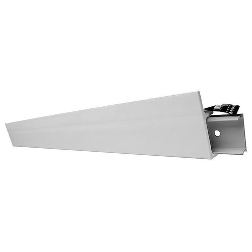 Moulure profil clipsable Tine 1 x 2 m gris
