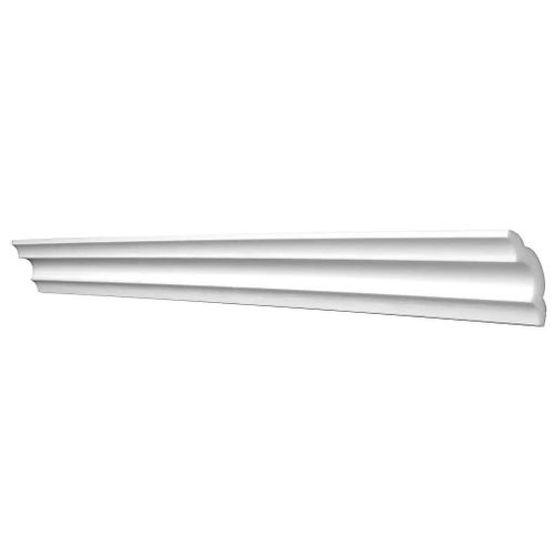 Moulure polystyrène Emma 2 x 2 m blanc