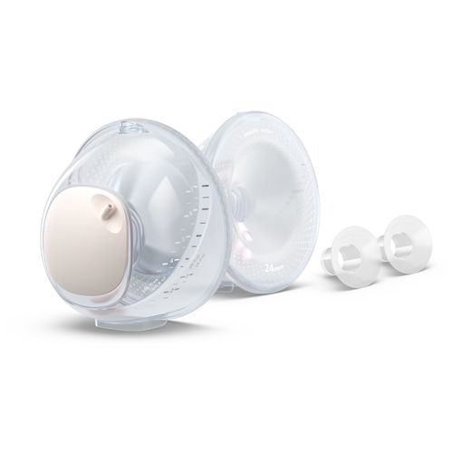 Lot De 2 Coquilles Flacons De Recueil De Lait Scf439/01 - Philips Avent