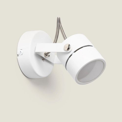 Spot Mural Blanc Gu10 Flex Direct Blanc