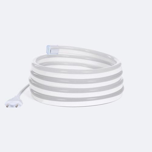 Ruban Néon Led Dimmable 220v Sflex8 Ip65 Sur Mesure Coupe Tous Les 100 Cm Blanc Froid 6 M