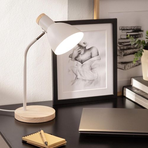 Lampe De Bureau Flex Métal Luxo Brun