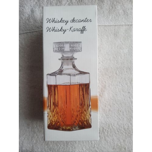 Carafe À Whisky Dans Sa Boîte D'Origine