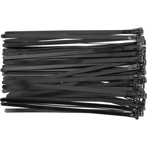 LOT 50 COLLIERS RILSAN ATTACHE FILS REUTILISABLES SERRE CABLES 7.6 x 250mm