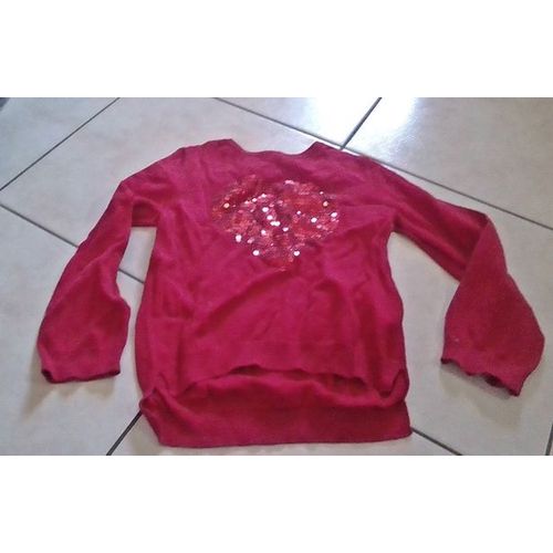 Pull Coeur Strass H&ampm Taille 2-4 Ans ..