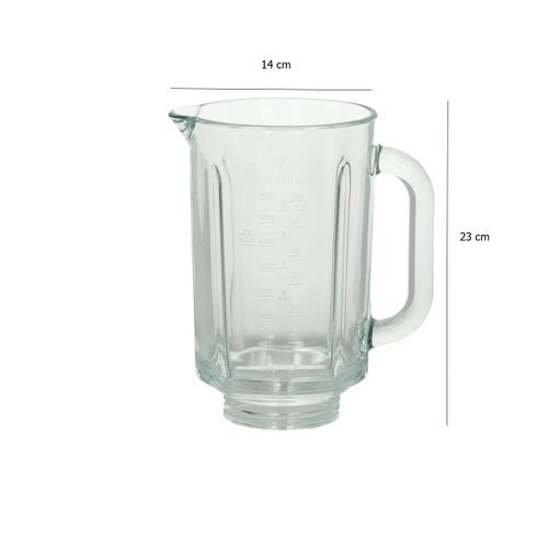 Bol en verre thermoresist nu du AT358 Robot ménager (KW713790 KENWOOD)