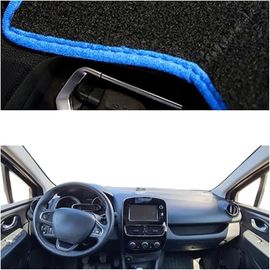 Tapis Couverture Tableau Bord Pour Clio Pour Lutecia 4 Iv 2013 2014 2015 2016 2017 2018 2019 2020 Tapis De Protection Pare-Soleil Pour Tableau De Bord De Voiture(Black Lhd)