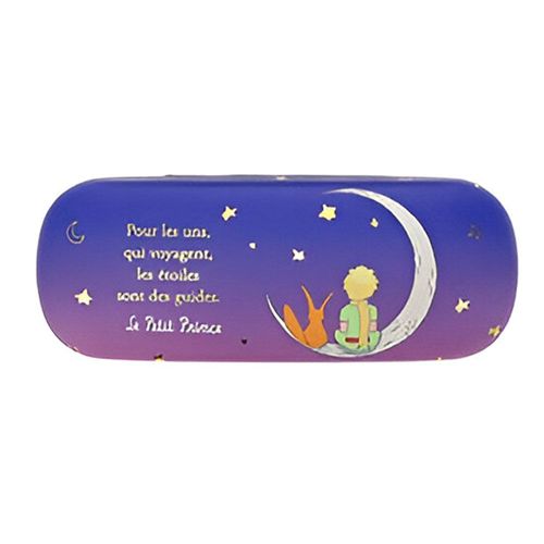 Boîte bleue pour lunettes Le Petit Prince