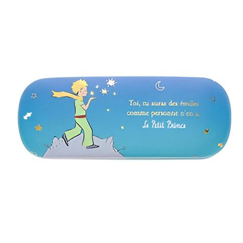 Boîte turquoise pour lunettes Le Petit Prince