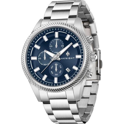 Gouts Et Couleursmontres Pour Hommes Analogique Quartz Chronographe Étanche Lumineux Grand Visage Classique Mode Affaires Montres-Bracelets Pour Hommes En Acier Inoxydable 2124