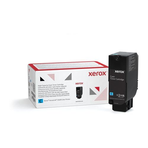 Xerox Cartuccia toner Ciano a Alta capacità da 12000 Pagine per Stampante a colori ® VersaLink® C620 (006R04625)