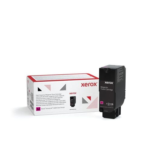 Xerox Cartuccia toner Magenta a Alta capacità da 12000 Pagine per Stampante a colori ® VersaLink® C620 (006R04626)