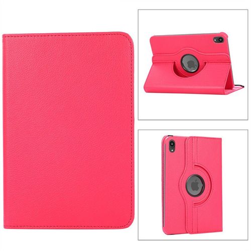 Etui Rotatif Rose Pour Apple Ipad Air 11 2025 Avec Coque Cover Protection Interne - Housse 360 Degrés Ipad Air 11 Pouces (M3) Xeptio