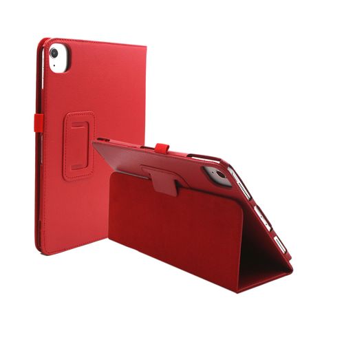 Housse Nouvel Apple Ipad 11 Pouces 2025 A16 Rouge Avec Stand - Etui Coque De Protection Tablette New Apple Ipad 11eme Generation - Accessoires Pochette Xeptio Case