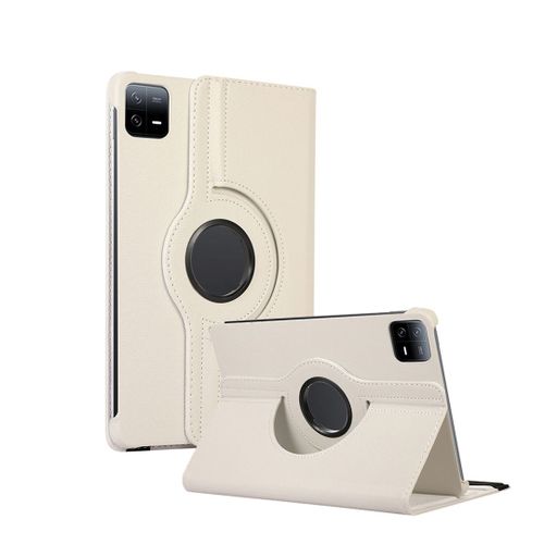 Housse Etui Protection Pour Xiaomi Pad 7 / Xiaomi Pad 7 Pro 11,2 Pouces 2025 Rotative 360 Degrés Blanche