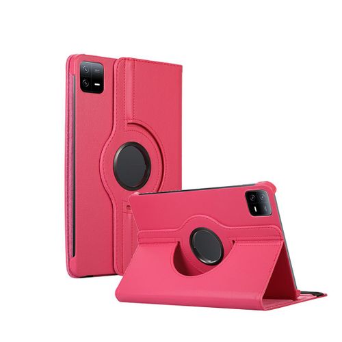 Housse Etui Protection Pour Xiaomi Pad 7 / Xiaomi Pad 7 Pro 11,2 Pouces 2025 Rotative 360 Degrés Rose