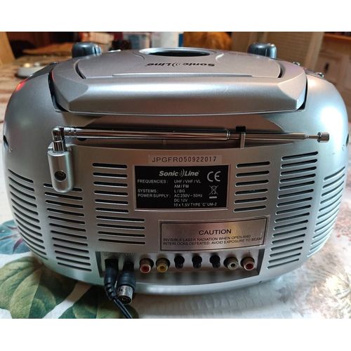 Sonic Line RTZ 24 - Combiné TV , lecteur CD et Radio AM/FM