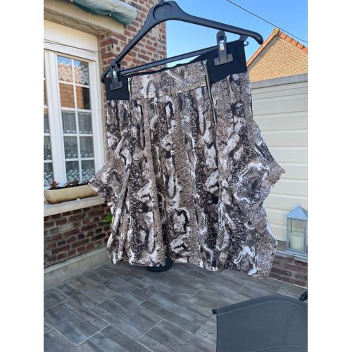 Jupe 100% Polyester Imprimé Python Taille 38