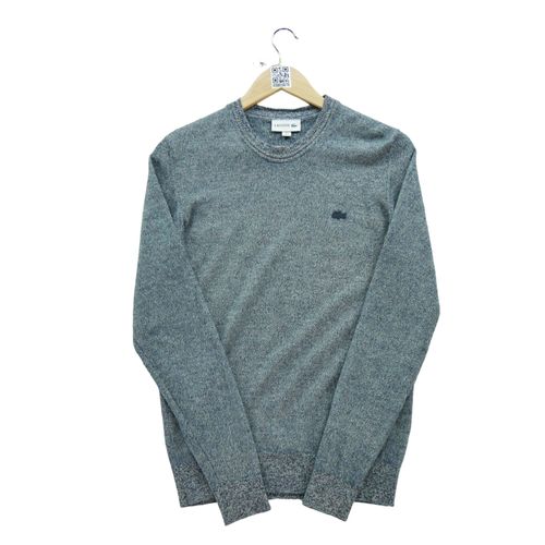 Reconditionné - Pull Homme 100% Laine Gris - Taille S - Homme - Gris